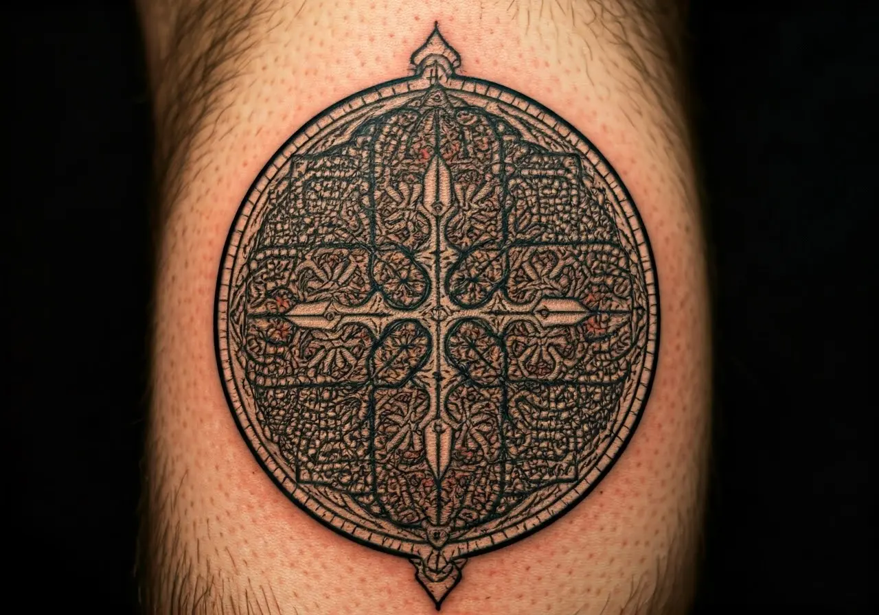 A Symbol of Inner Struggle and Hope - Ambigram Tattoos with hidden meaning