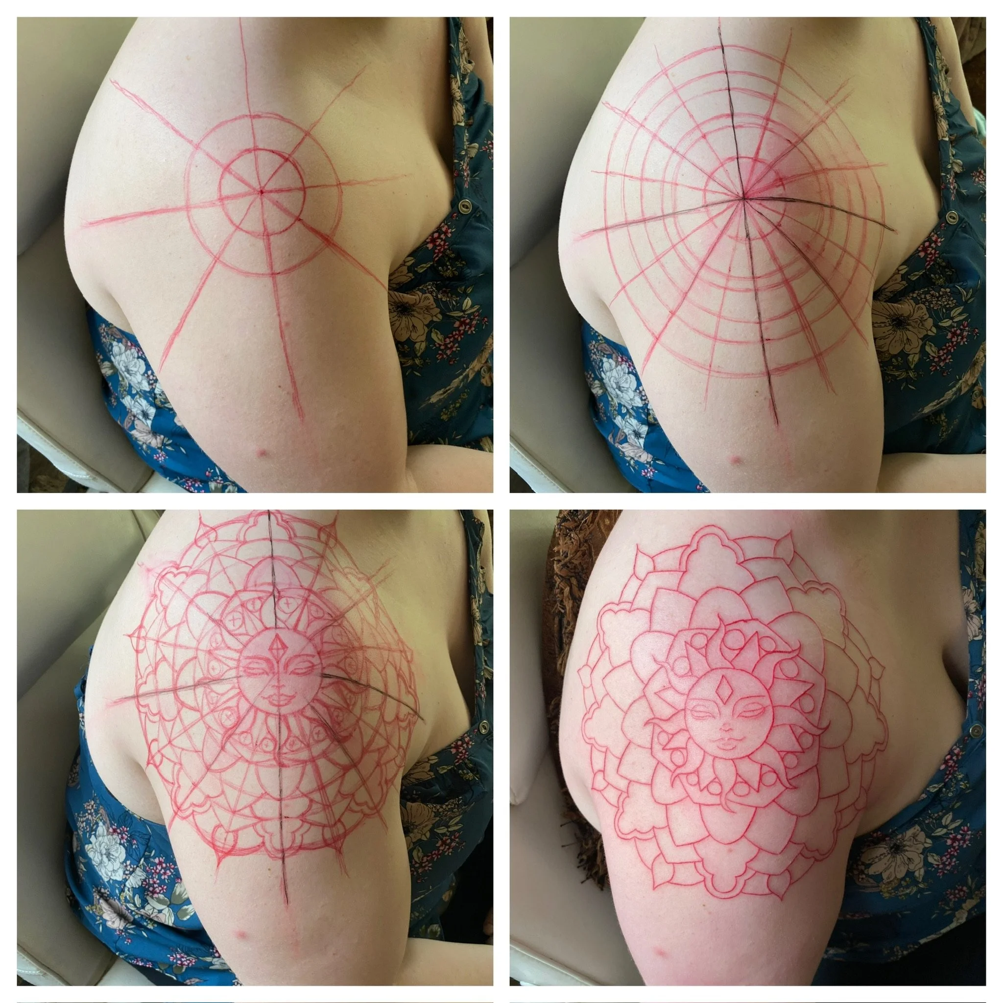 How long do mandala tattoos take? Time length and Types