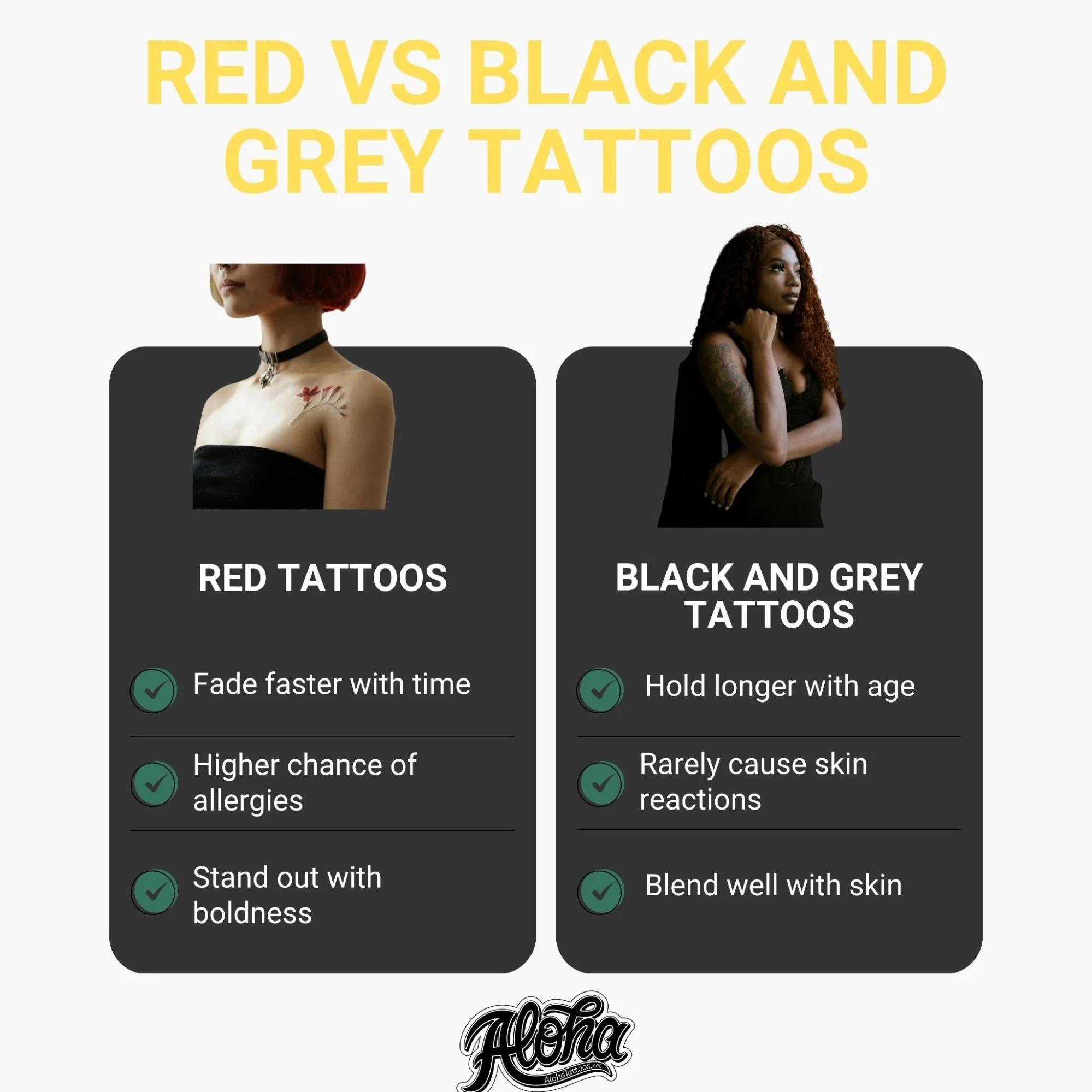 Are red tattoos in style? Trends, Facts, Placement, Techniques, etc