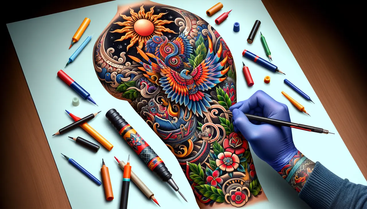 Can You Explain the History Behind New School Tattoos?