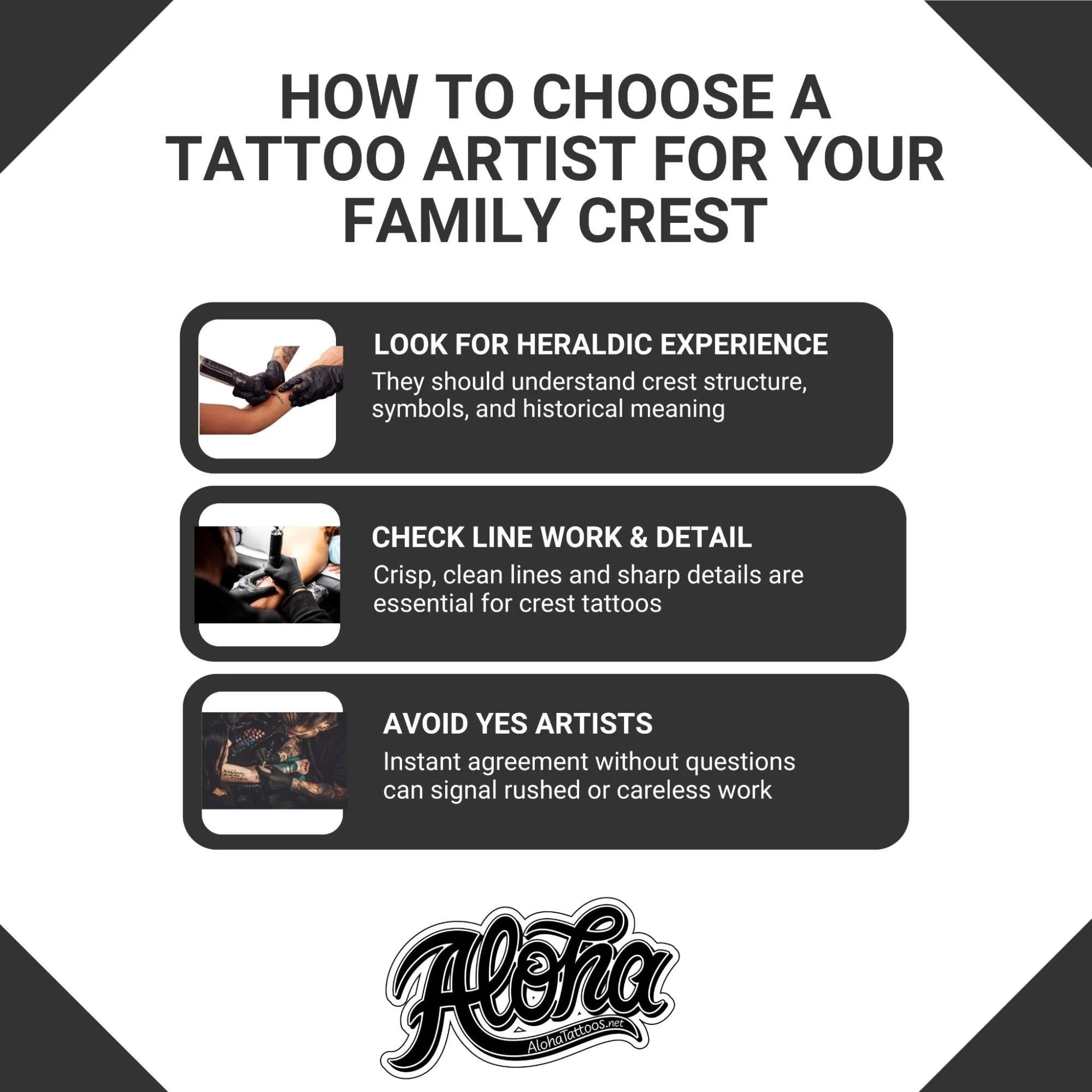 Family Crest Tattoo. How to Find or Design One That Fits