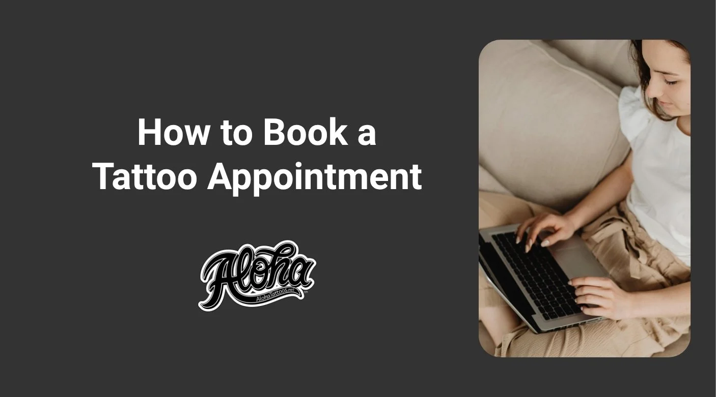 How to book a tattoo appointment. Easy steps to follow