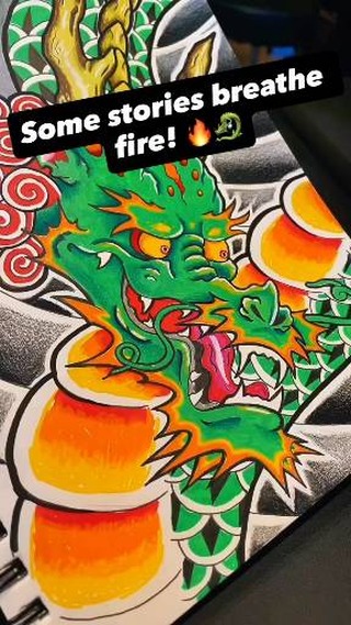 Some stories breathe fire!