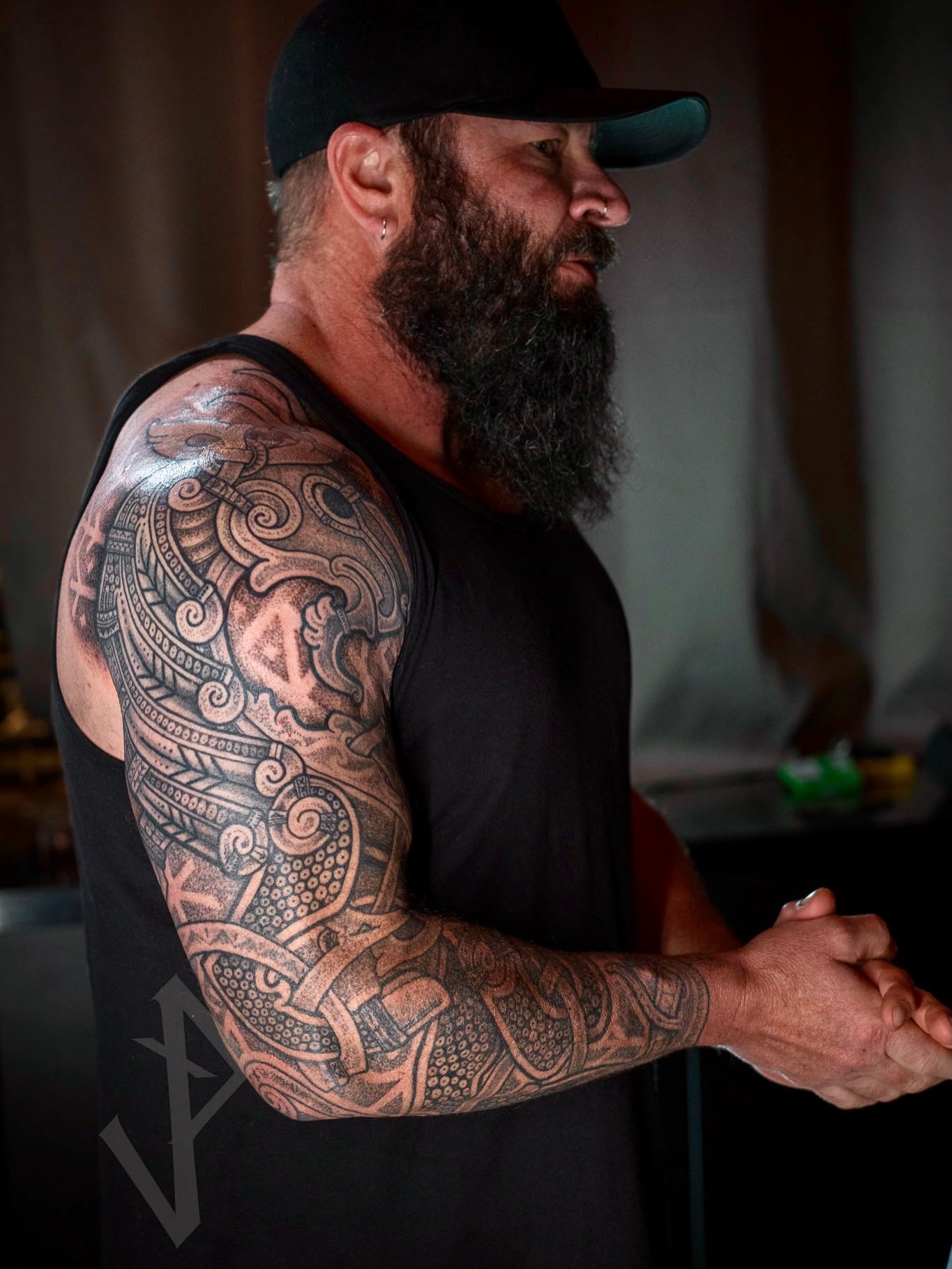 Nordic tattoo sleeve