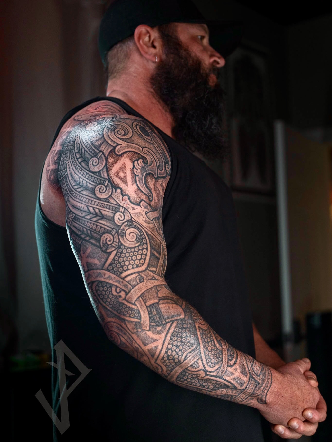 Nordic tattoo sleeve